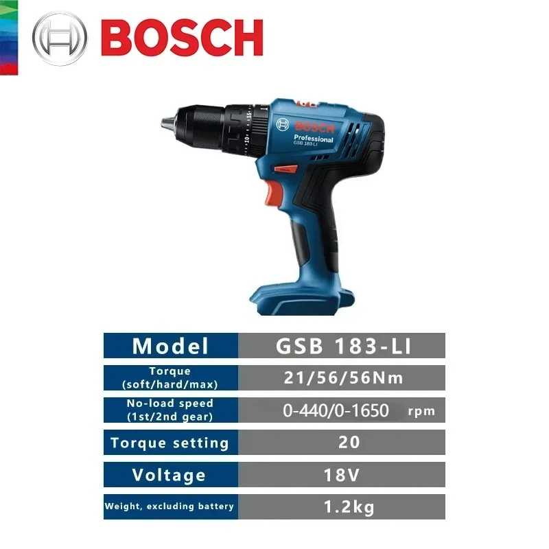 Bosch GSB 183-LI 18V Brushless - Bosch Drill Gsb 18V ulasan dan harga