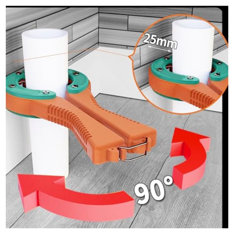 AS94-Non-Slip Grip, Foldable L - Pipe Cutter Ratchet ulasan dan harga