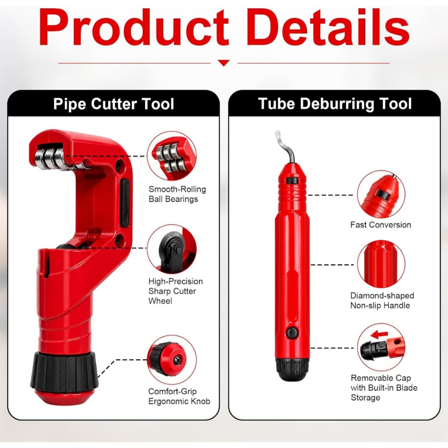Heavy Duty 4PCS Pipe Tubing Cu - Pipe Cutter Ratchet ulasan dan harga