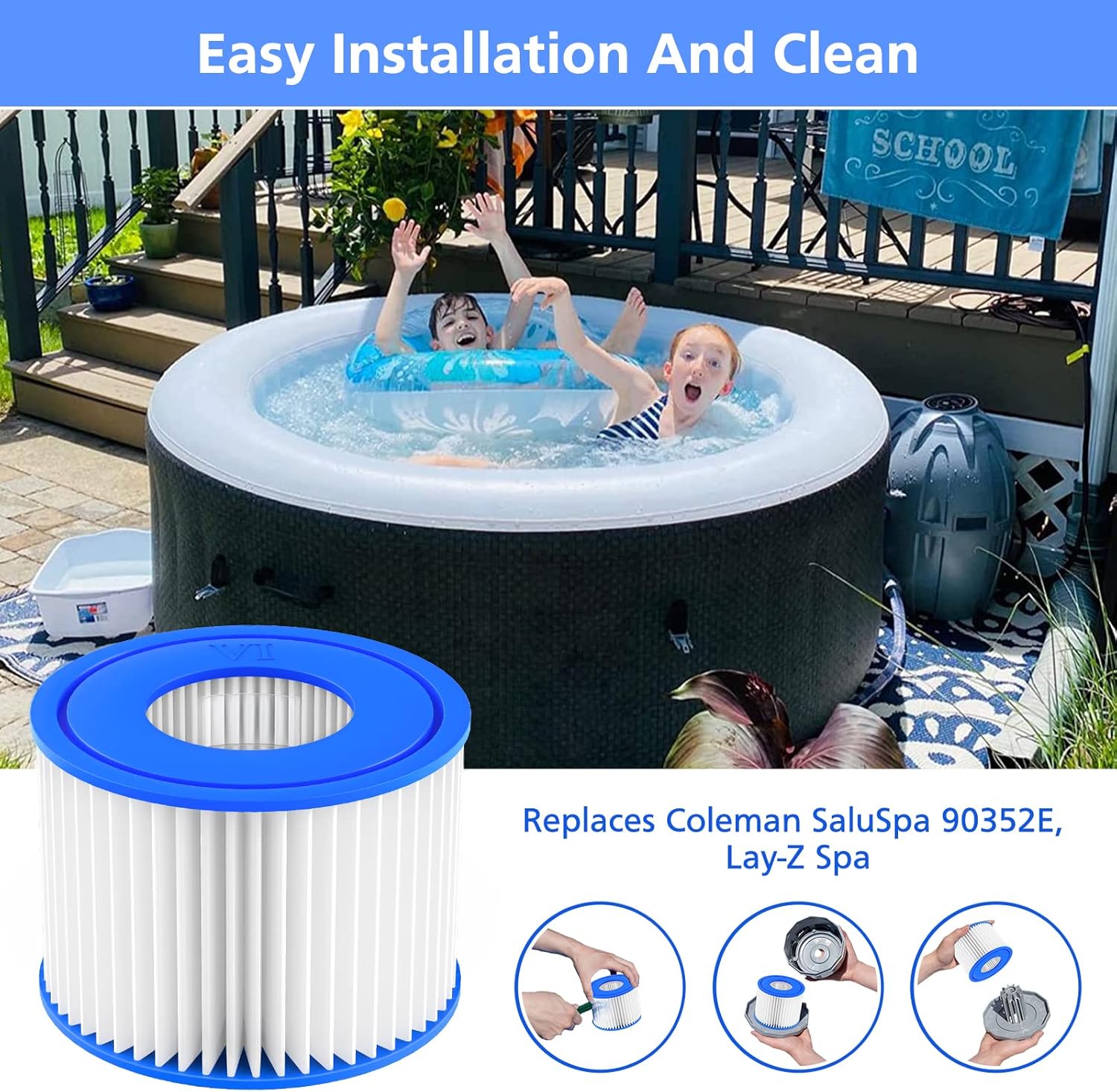 Hot Tub Filter VI, Spa Filter  - Basin Mixer Cartridge ulasan dan harga