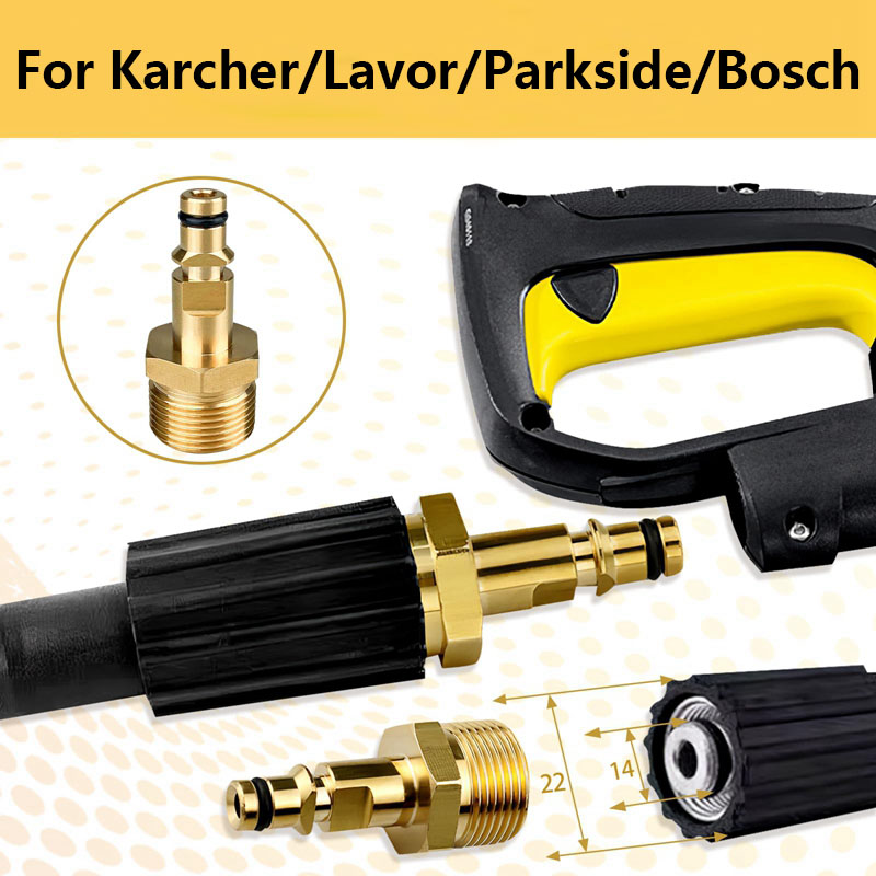 High Pressure Washer Adapter M - Compression Fitting Brass ulasan dan harga